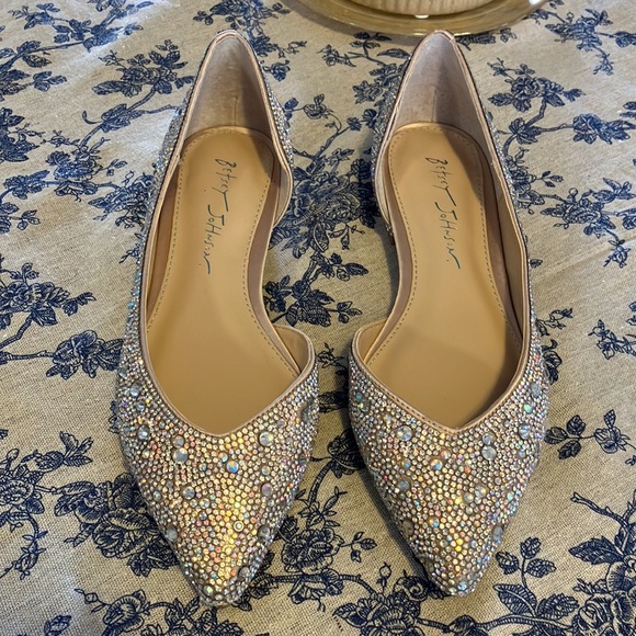 NWOT Blue by Betsy Johnson Reece Flats - Picture 2 of 8